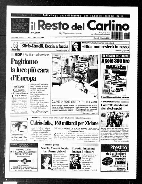 Il Resto del Carlino : giornale dell'Emilia